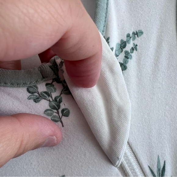 Kyte Baby Sleepsack Bamboo Wearable Blanket Soft‎ White Green TOG 0.5 Size Small - Picture 6 of 11